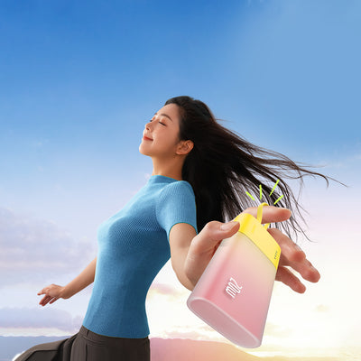 Baseus Popsicle 5200mAh 20W Powerbank with Built-in Lightning Cable (+ White Baseus Simple USB-C - USB-C 60W/20V/3A/30cm Cabl