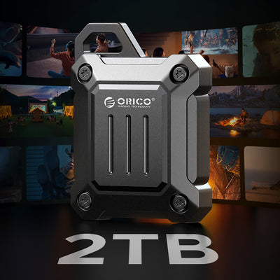 Orico XAM2 M.2 2230 USB-C 3.2 Tactical Reinforced Disk Bay - Black