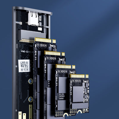 Orico AM2C3-G2 M.2 NVME USB-C 3.2 Disk Drive - Gray