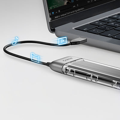 Orico TXM2-C3 M.2 NVME USB-C 3.2 10Gb/s Disk Drive - Gray