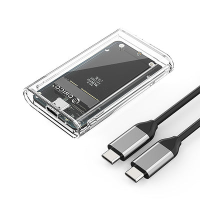 Orico TC10-MS MSATA USB-C 3.2 5Gb/s Disk Cartridge - Transparent