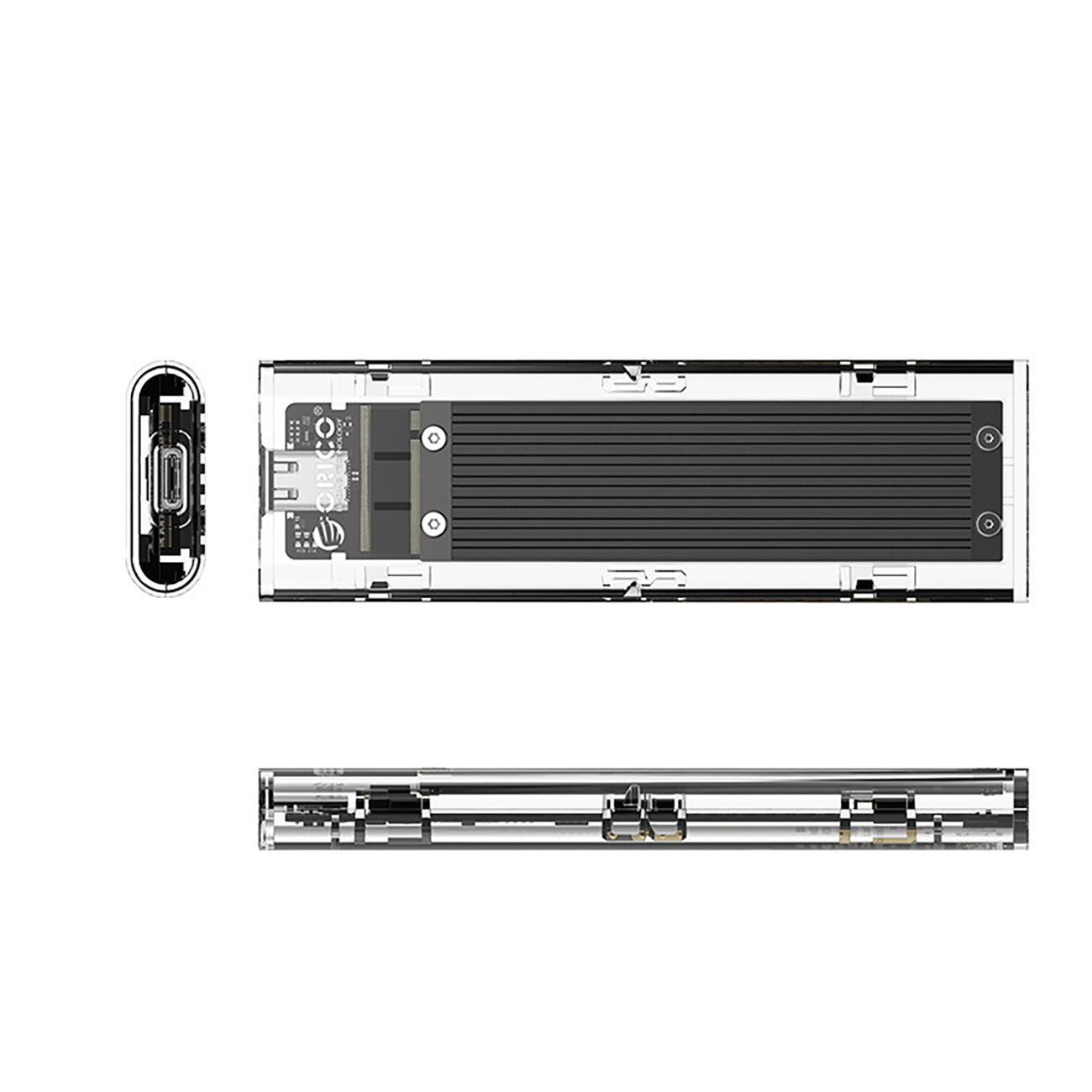 Orico TCM2-C3 M.2 NVME to USB-C 10Gb/s Disk Drive - Black