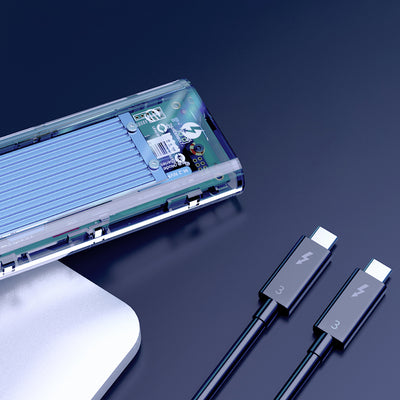 Orico TCM2-C3 M.2 NVME to USB-C 10Gb/s Disk Drive - Blue