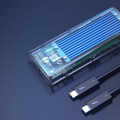 Orico TCM2-C3 M.2 NVME to USB-C 10Gb/s Disk Drive - Blue