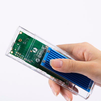 Orico TCM2-C3 M.2 NVME to USB-C 10Gb/s Disk Drive - Blue
