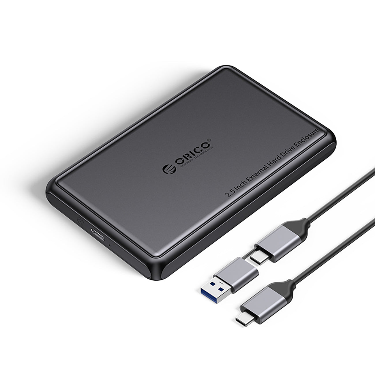 Orico DDL25-C3 2.5" HDD/SSD USB-C 5Gb/s Disk Drive - Black