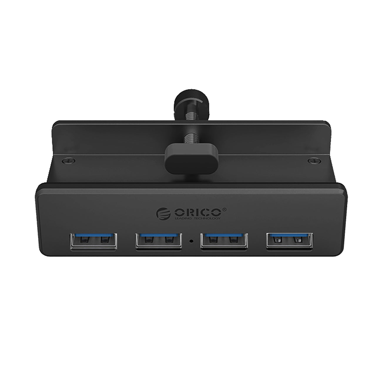 Orico MH4PU Hub Clamp-Mounted 4x USB-A 3.0 - Black