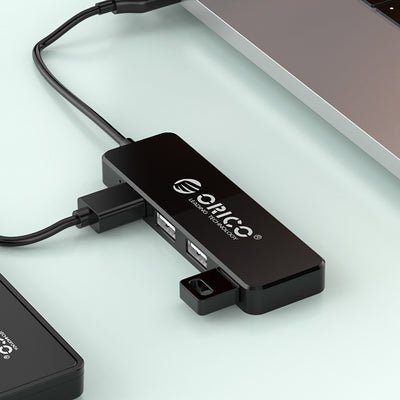 Orico FL01 USB-A Hub Docking Station 4x USB-A 2.0 - Black