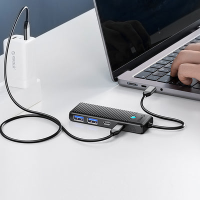 Orico PAPW4A-C3 USB-A Hub Docking Station 4x USB-A 3.0 - Black