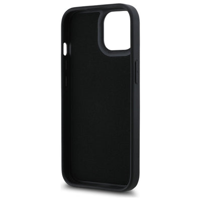 Karl Lagerfeld 3D Rubber Signature iPhone 15 Case - Black