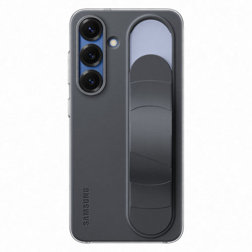 Samsung Standing Grip Case EF-GS931CBEGWW Silicone Case with Holder / Stand for Samsung Galaxy S25 - Black