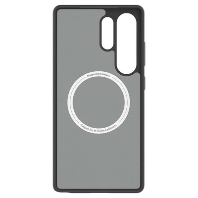 Spigen Capella GP-FPS938PGBJW Silicone Case with MagFit Magnetic Ring for Samsung Galaxy S25 Ultra - Black