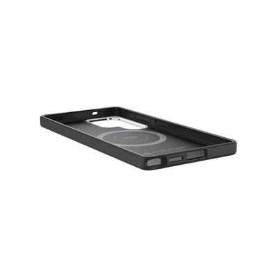Spigen Enzo Aramid GP-FPS938PGABW Silicone Case with Built-in MagFit Ring for Samsung Galaxy S25 Ultra - Black
