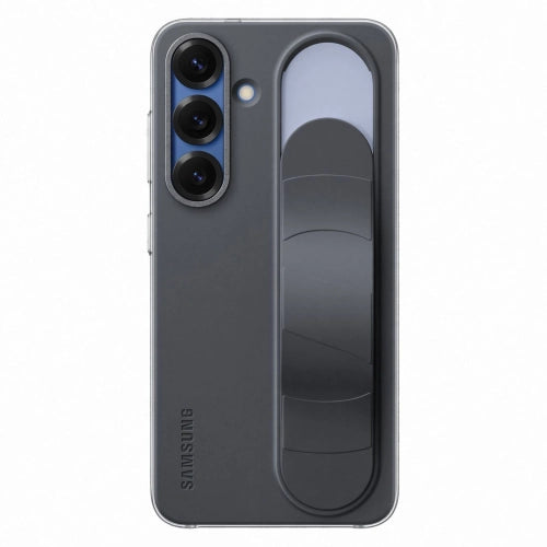 Samsung Standing Grip Case EF-GS936CBEGWW Silicone Case with Holder / Stand for Samsung Galaxy S25+ - Black