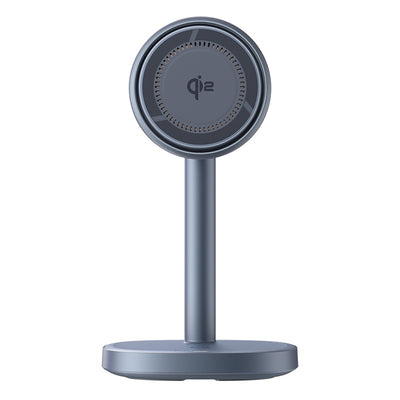 Baseus Orbit 2 Pro MagSafe Qi2 20W 2 in 1 Inductive Charger with Cooling - Gray