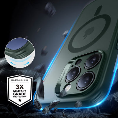 ESR Classic Pro Set Halolock MagSafe Case for iPhone 16 Pro Max - Green