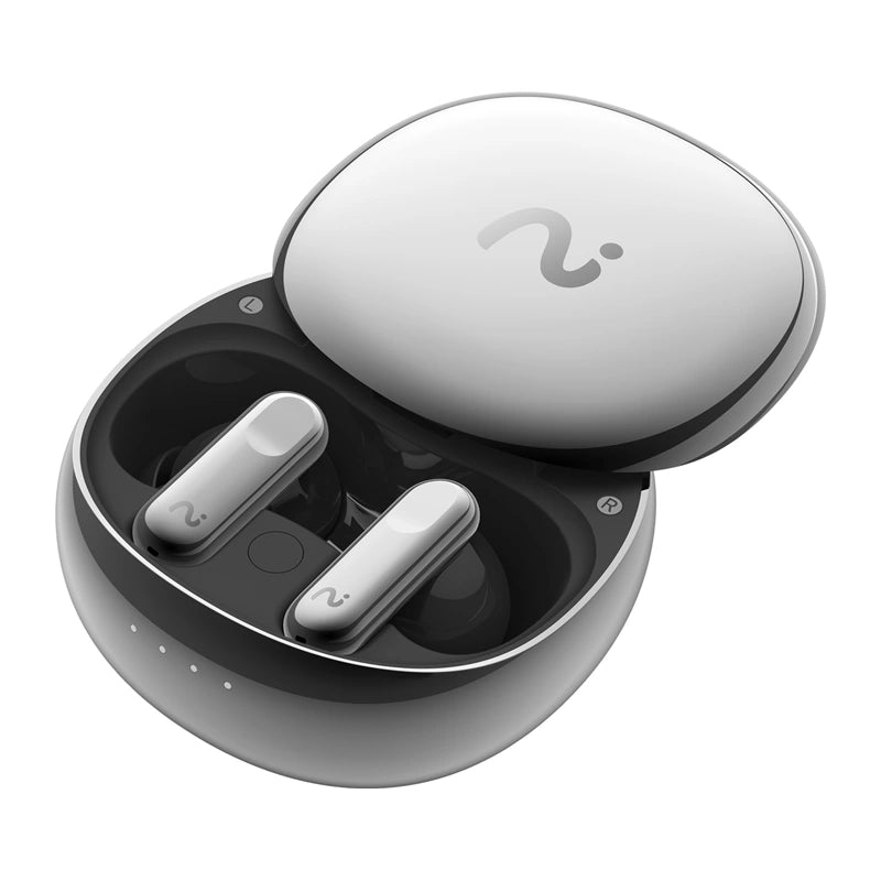 VIAIM Nano+ AI Earbuds with Voice Recorder (Silver) - Image 3