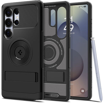 Spigen Slim Armor Mag MagSafe Case for Samsung Galaxy S25 Ultra - Black