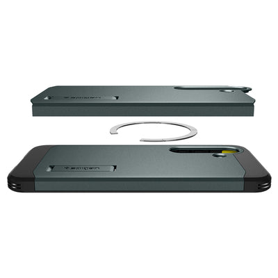 Spigen Tough Armor MagSafe Case for Samsung Galaxy S25+ - Green