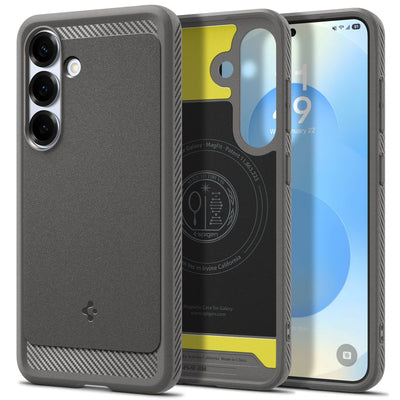 Spigen Rugged Armor Mag MagSafe Case for Samsung Galaxy S25 - Gray