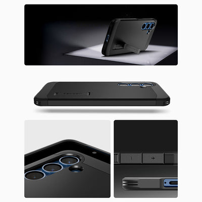 Spigen Tough Armor MagSafe case for Samsung Galaxy S25 - black