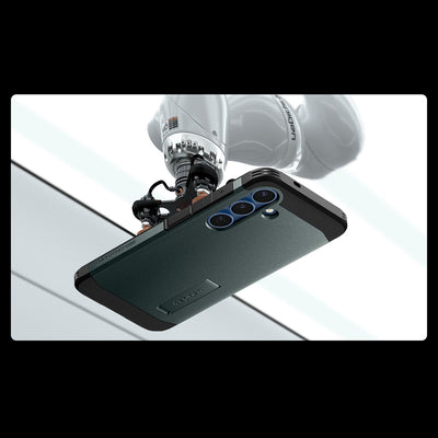 Spigen Tough Armor MagSafe Case for Samsung Galaxy S25 - Green