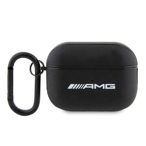 AMG AMAP2SLWK AirPods Pro 2 (2022/2023) cover black/black Leather White Logo — Mercedes