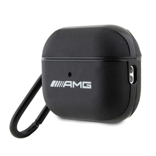 AMG AMAP2SLWK AirPods Pro 2 (2022/2023) cover black/black Leather White Logo — Mercedes
