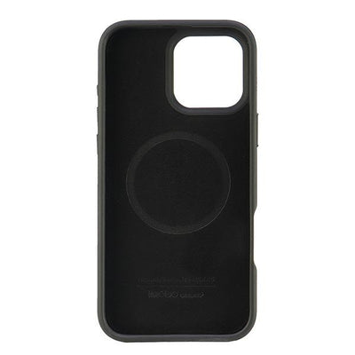Audi Carbon Fiber Sport Red Circle MagSafe Case for iPhone 16 Pro Max 6.9" - Black