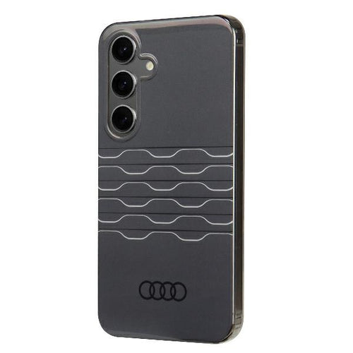 Audi IML Geometric Pattern Case S24 S921 black/black hardcase AU-IMLS24-A6/D3-BK