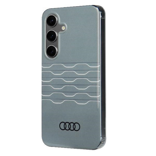 Audi IML Geometric Pattern Case S24 S921 gray/gray hardcase AU-IMLS24-A6/D3-GY