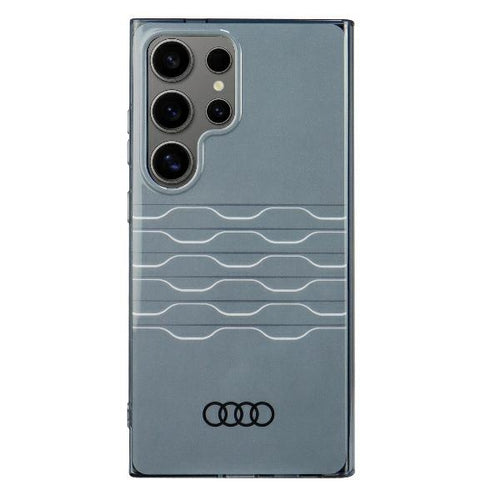 Audi IML Geometric Pattern Case S24 Ultra S928 gray/gray hardcase AU-IMLS24U-A6/D3-GY