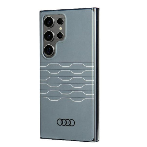Audi IML Geometric Pattern Case S24 Ultra S928 gray/gray hardcase AU-IMLS24U-A6/D3-GY