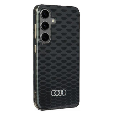 Audi IML Stitching Pattern MagSafe Case S24 S921 black/black hardcase AU-IMLMS24-Q5/D3-BK