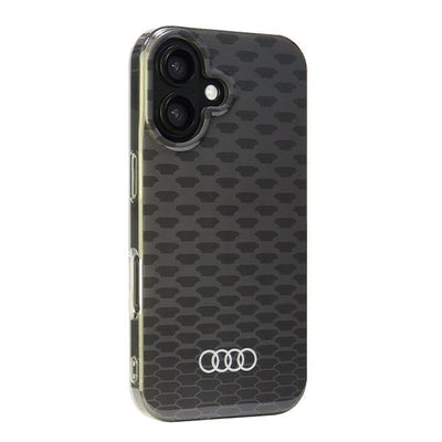 Audi IML Stitching Pattern MagSafe iPhone 16 6.1" black/black hardcase AU-IMLMIP16-Q5/D3-BK