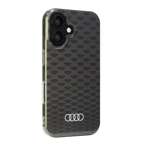 Audi IML Stitching Pattern MagSafe iPhone 16 6.1" black/black hardcase AU-IMLMIP16-Q5/D3-BK