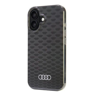 Audi IML Stitching Pattern MagSafe iPhone 16 6.1" black/black hardcase AU-IMLMIP16-Q5/D3-BK