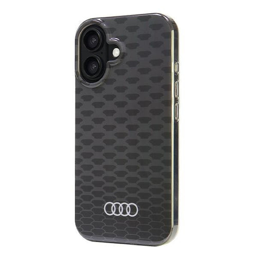 Audi IML Stitching Pattern MagSafe iPhone 16 6.1" black/black hardcase AU-IMLMIP16-Q5/D3-BK