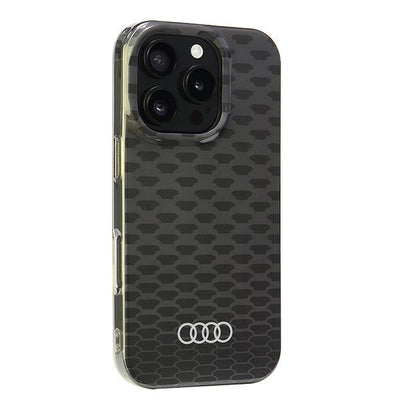 Audi IML Stitching Pattern MagSafe iPhone 16 Pro 6.3" black/black hardcase AU-IMLMIP16P-Q5/D3-BK