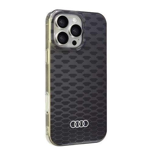 Audi IML Stitching Pattern MagSafe iPhone 16 Pro Max 6.9" black/black hardcase AU-IMLMIP16PM-Q5/D3-BK