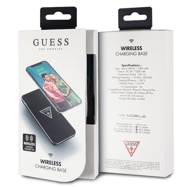 Guess inductive charger GUWCP850TLBK black/black 1A