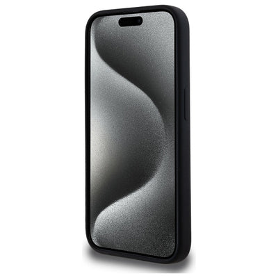 Karl Lagerfeld KLHMP15LSKHPPLK iPhone 15 Pro 6.1" black/black hardcase Silicone Karl Head Print MagSafe