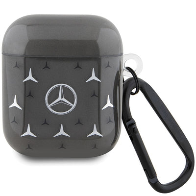 Mercedes MEA28DPMGS AirPods 1/2 cover black/black Large Star Pattern