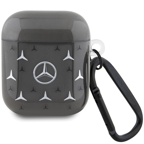 Mercedes MEA28DPMGS AirPods 1/2 cover black/black Large Star Pattern
