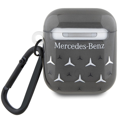 Mercedes MEA28DPMGS AirPods 1/2 cover black/black Large Star Pattern