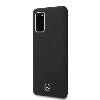 Mercedes Silicone Line Case for Samsung Galaxy S20+ - Black