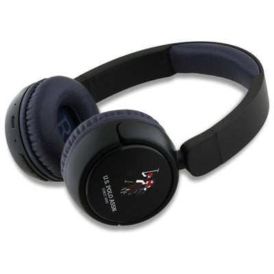 US Polo Bluetooth On-Ear Headphones USHPV6PCOV Navy DH Color Logo — U.S. Polo Assn.