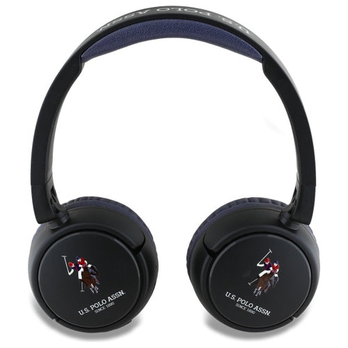 US Polo Bluetooth On-Ear Headphones USHPV6PCOV Navy DH Color Logo — U.S. Polo Assn.
