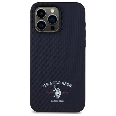 US Polo USHCP15XPARV iPhone 15 Pro Max 6.7" Navy Printed DH Logo — U.S. Polo Assn.