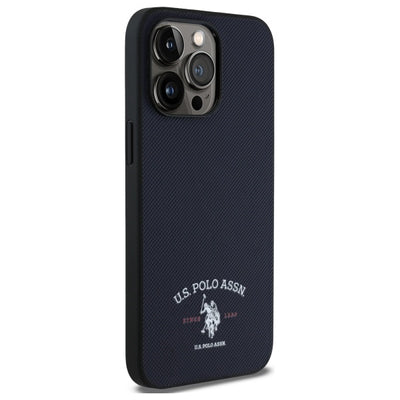US Polo USHCP15XPARV iPhone 15 Pro Max 6.7" Navy Printed DH Logo — U.S. Polo Assn.